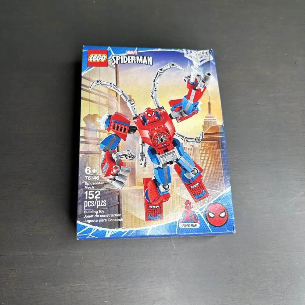 LEGO Marvel Super Hero Spider-Man Mech 76146 New Box Retired